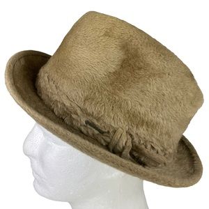 Stetson Imperial Caribou Fur Custom Vintage Handmade Real Fur Stetson Cowboy Hat